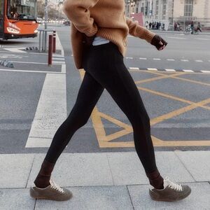 Zara Black Body Shaping Leggings